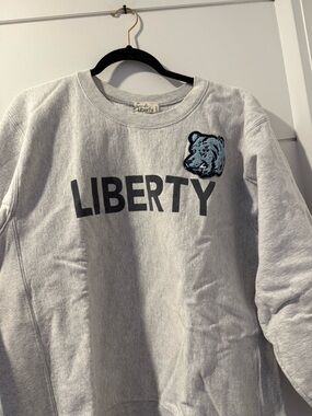 Liberty Light Gray Crewneck Sweatshirt